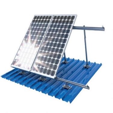 installation of T shape clamp for tin roof(001)