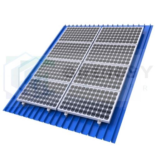 product-1-1 solar roof mounting using Solar seam clamp(001)