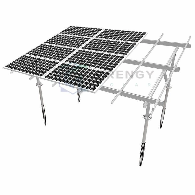 double column Solar ground mounting bracket