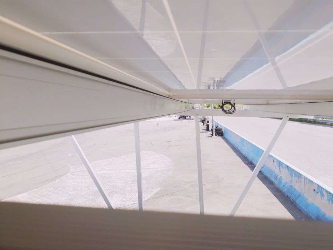 Single Carport Solar Mount Structure