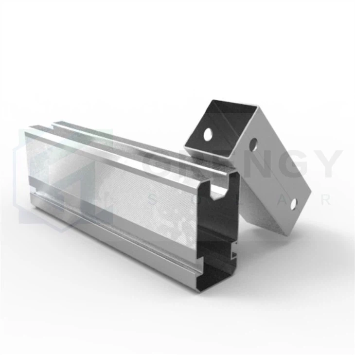 ground mount pv rails