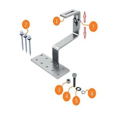 ソーラーパネルフック