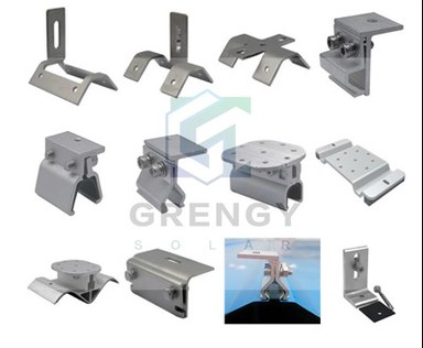 ソーラールーフ取り付けクランプ