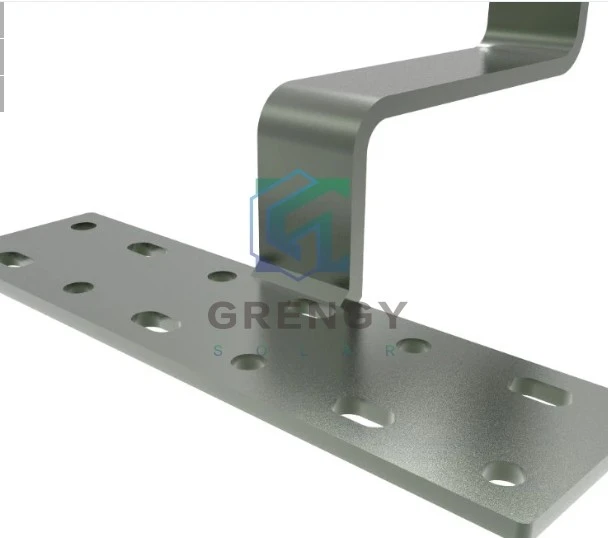 Solar Panel Tile Roof Hook Rack Mounting System