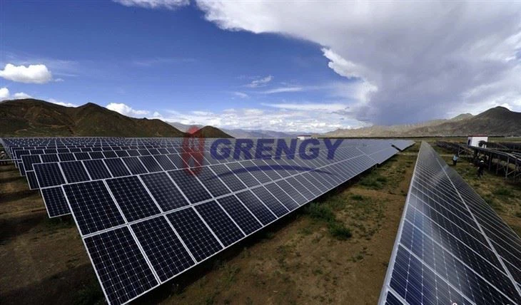 Galvanized Iron Solar Structure