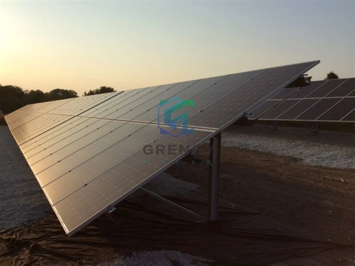 Ground Ramming Pile Solar Mounting System