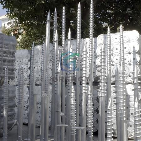 Helical Ground Screw Piles