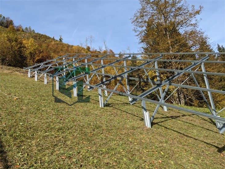 Pile Ground Mounting System