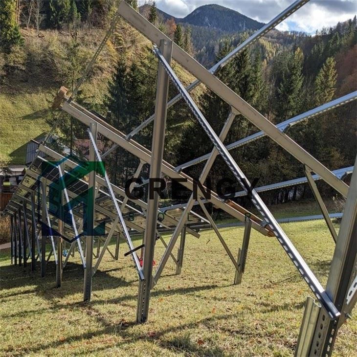 Ramming Pile Foundations For Solar Farms factory