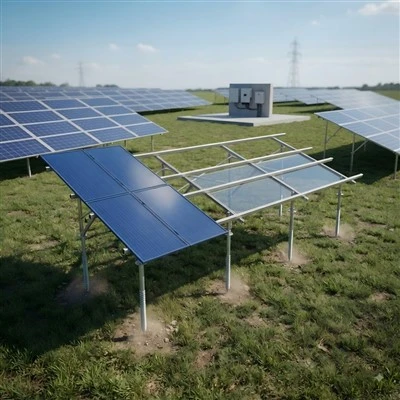 アルミニウム製太陽光発電接地マウント