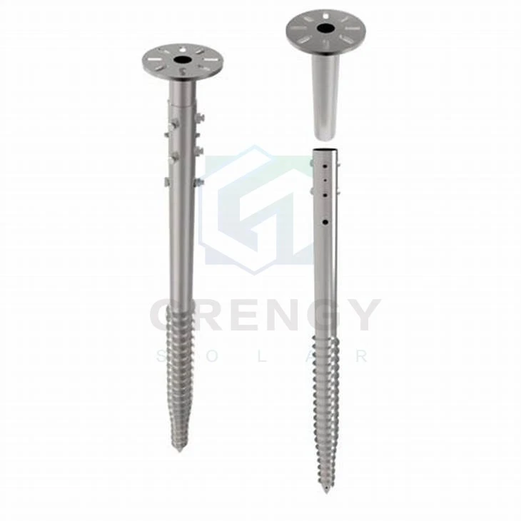 Solar PV Spiral Ground Screw Anchor